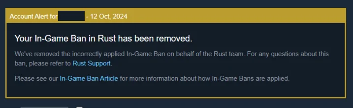How Rust Bans Work - EAC, Game Bans, Admin Bans